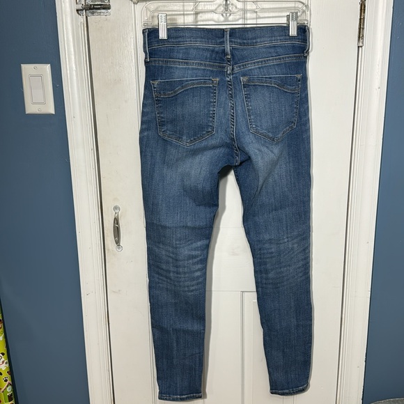EXPRESS LEGGING MID RISE JEANS SIZE 4S/4C - Picture 2 of 3